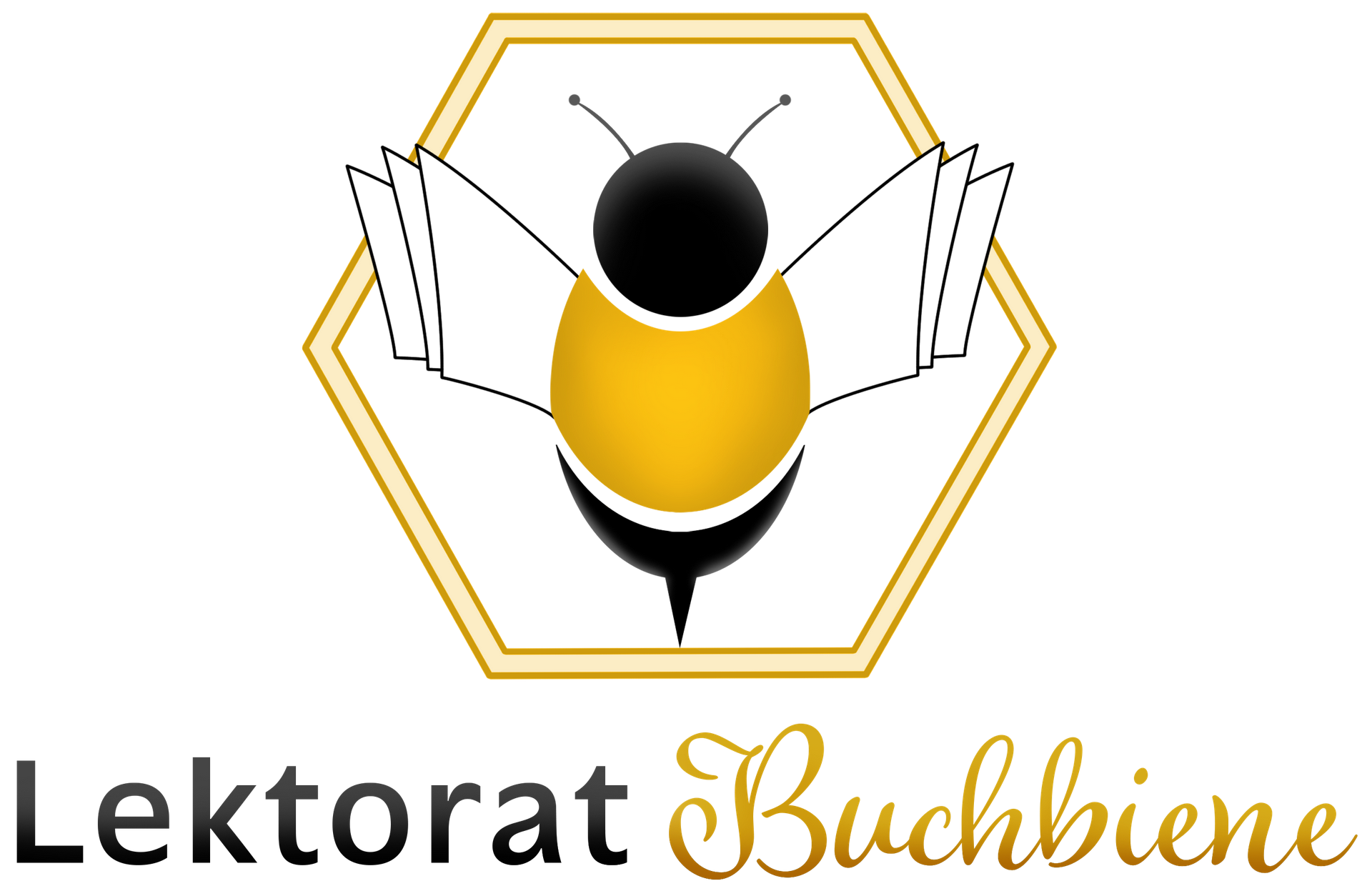 Logo Lektorat Buchbiene